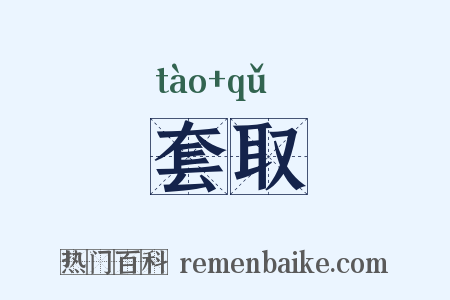 套取是什么意思的图片